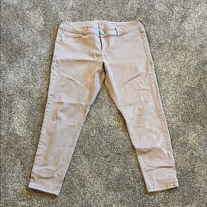Maurices women’s tan skinny Jeans